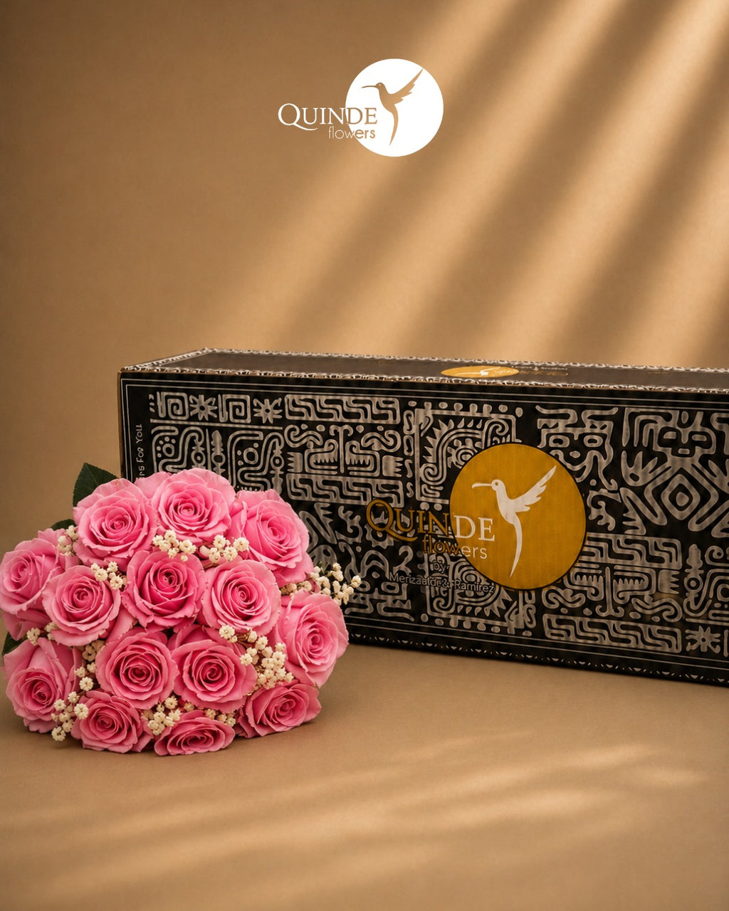 Pink Blossom™ – Premium Ecuadorian Rose Bouquet