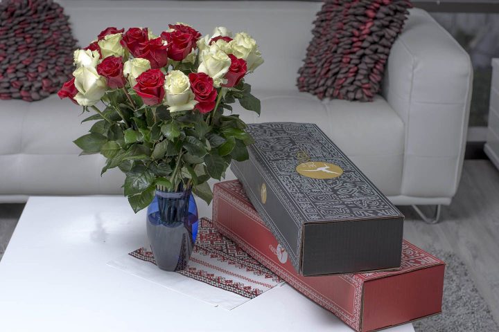 luxury xmas roses box pack christmas