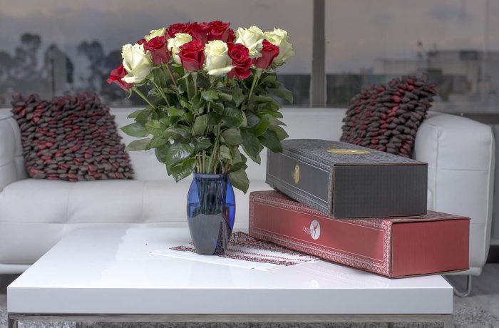 luxury xmas roses box pack christmas