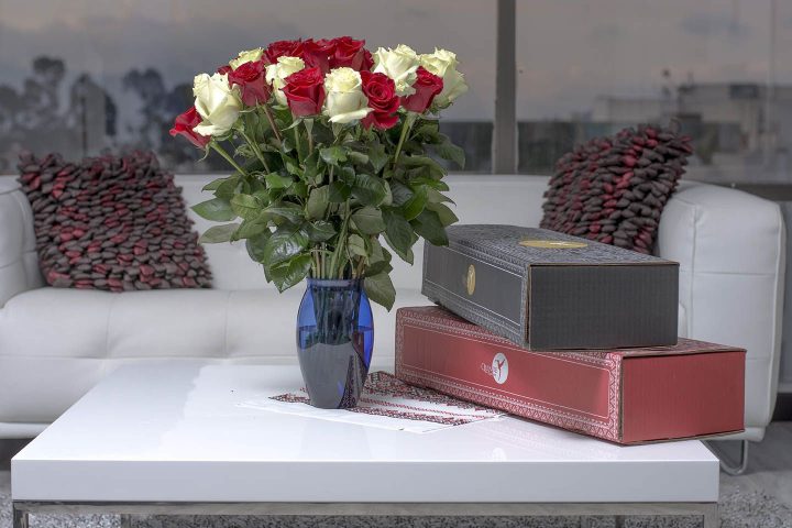 luxury xmas roses box pack christmas